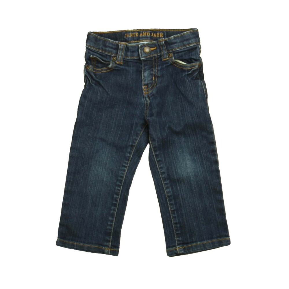 Janie and Jack Boys Blue Jeans size: 18-24 Months